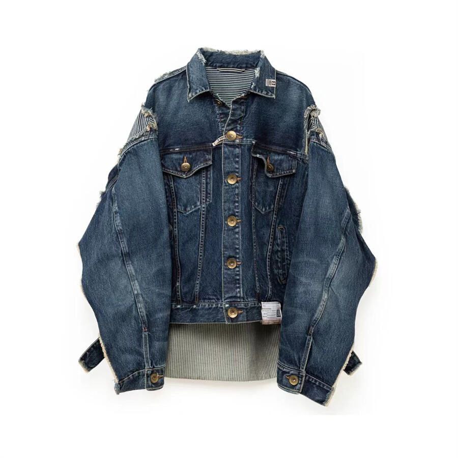 Maison Mihara Yasuhiro Layered Patchwork Jacket