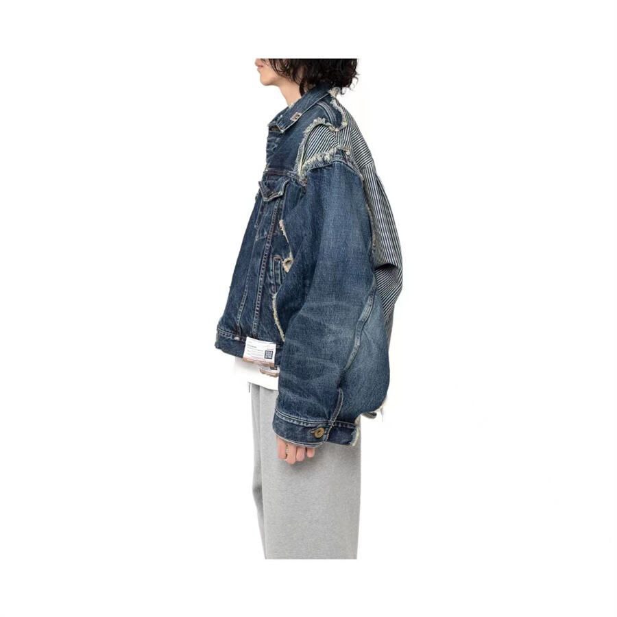 Maison Mihara Yasuhiro Layered Patchwork Jacket