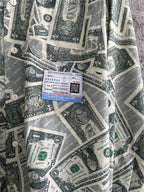 Maison Mihara Yasuhiro Rayon Cotton Blend Dollar Bill Shirt
