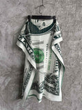 Maison Mihara Yasuhiro Dollar Bill Scarf
