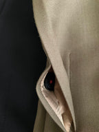 Maison Margiela Collarless Single-Breasted Wool Blazer