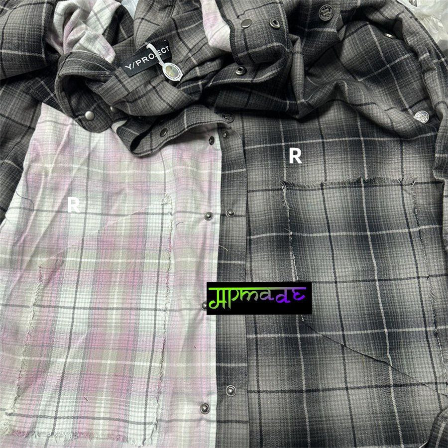 Y/Project Snap-Off Flannel Shirt