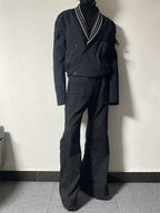 Kiko Kostadinov Black Valakas Bomber Jacket