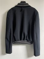 Kiko Kostadinov Black Valakas Bomber Jacket