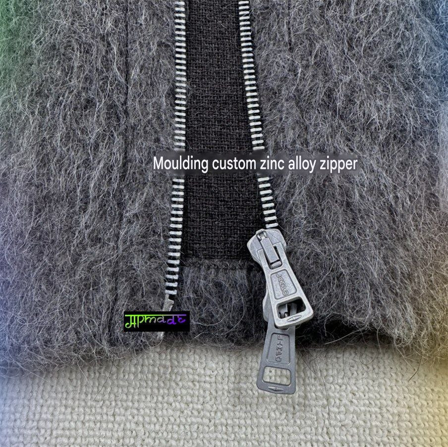 Our Legacy Mohair Zip-Up Hoodie