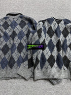 Our Legacy Argyle Knit Sweater