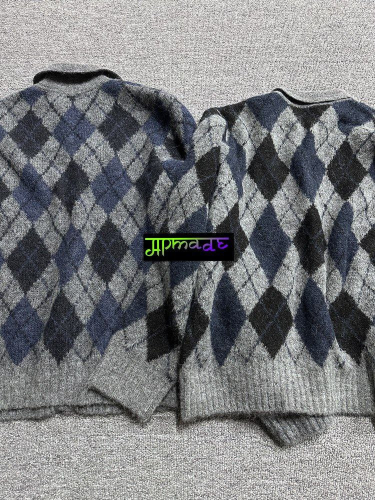 Our Legacy Argyle Knit Sweater