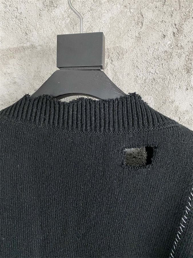 Raf Simons FW16 V-Neck Wool Sweater