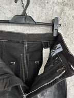 Rick Owens DRKSHDW Waxed Bolan Bootcut Jeans