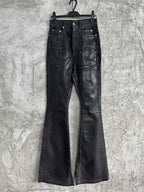 Rick Owens DRKSHDW Waxed Bolan Bootcut Jeans