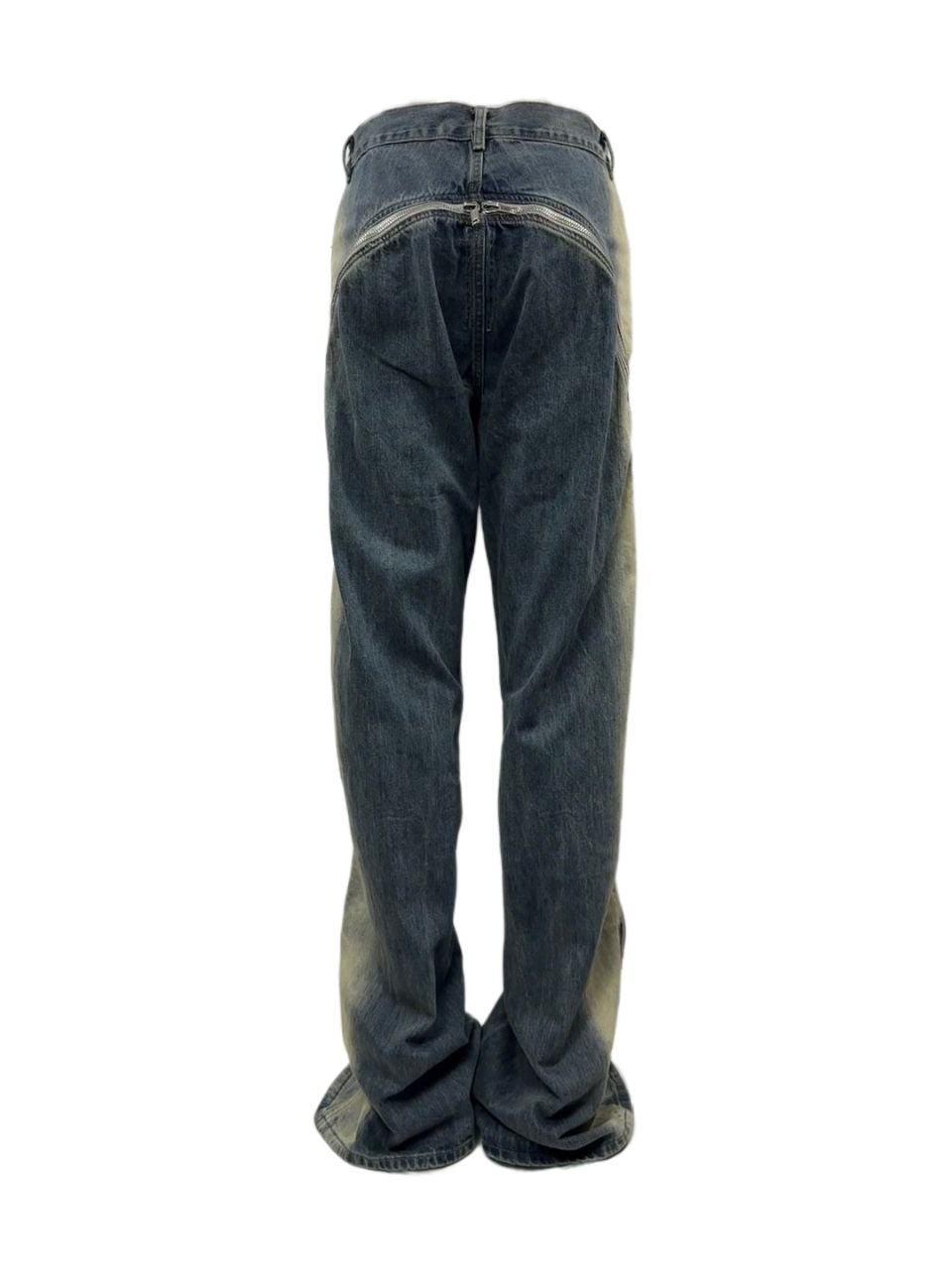 Rick Owens Bolan Banana Cut Jeans Mineral Blue