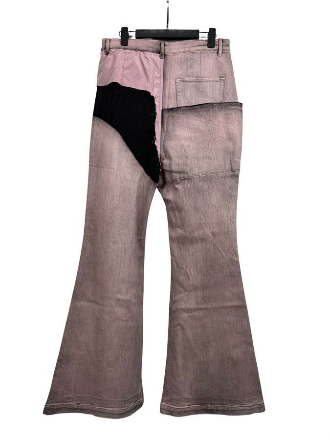 Rick Owens DRKSHDW Bootcut Bolan Jeans Faded Pink