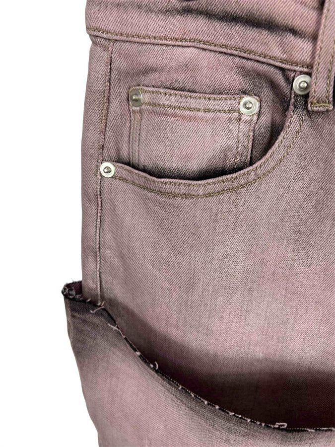 Rick Owens DRKSHDW Bootcut Bolan Jeans Faded Pink