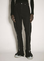 Rick Owens DRKSHDW Bolan Banana Black Denim Pants