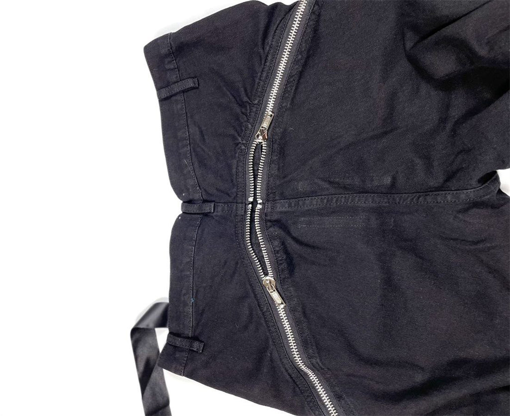 Rick Owens DRKSHDW Bolan Banana Black Denim Pants