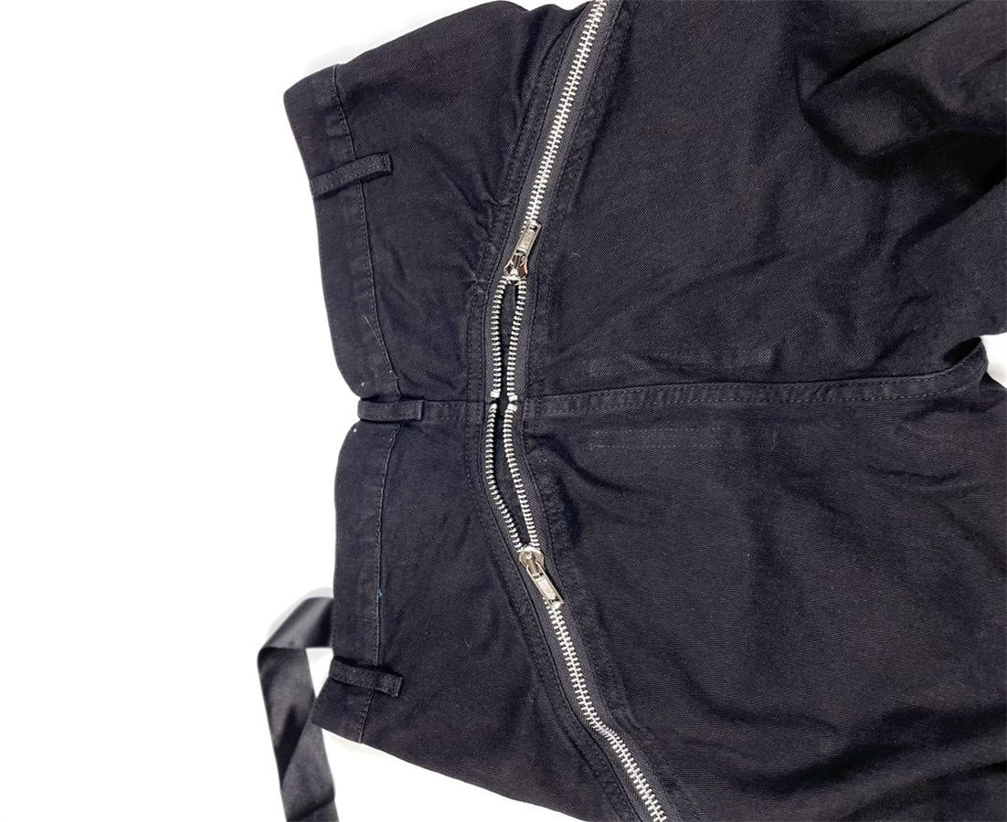 Rick Owens DRKSHDW Bolan Banana Black Denim Pants