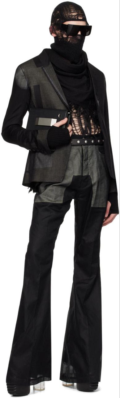 Rick Owens Black Bolan Trousers