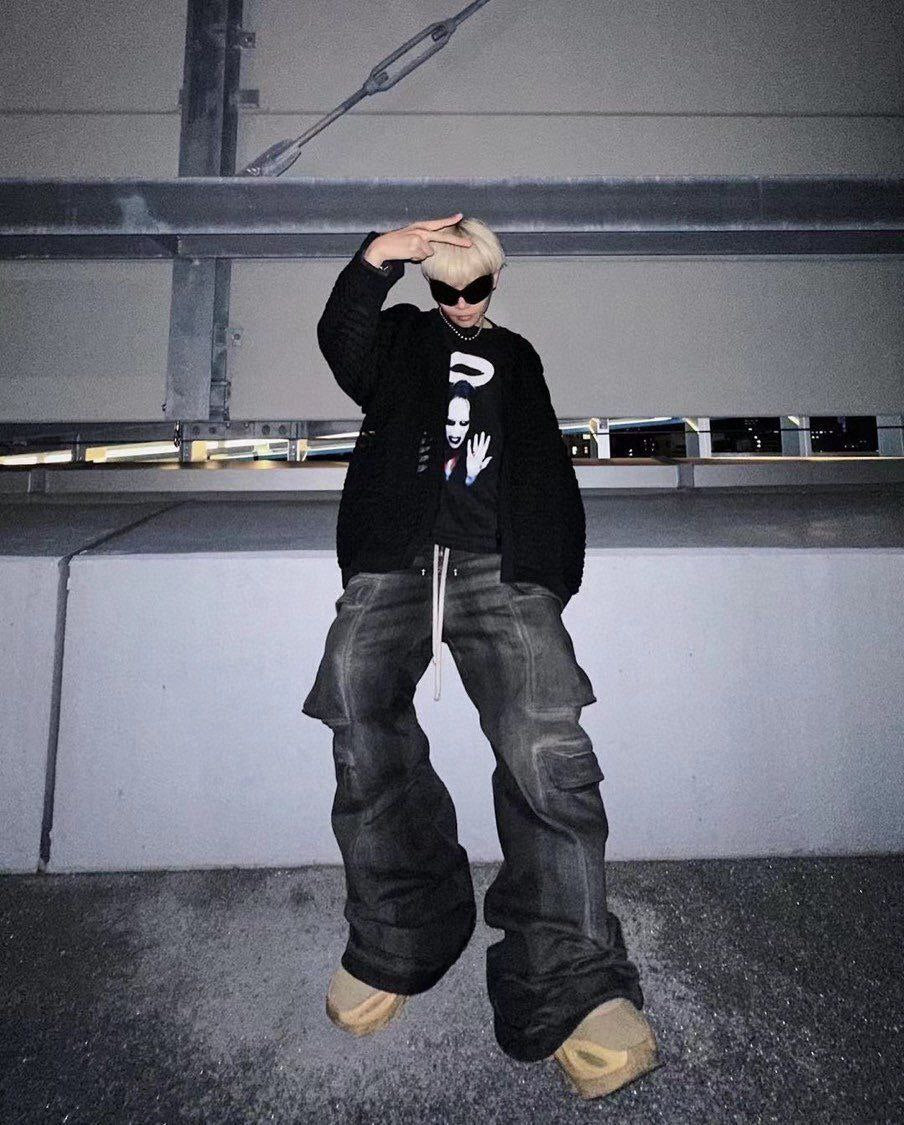 Rick Owens DRKSHDW Double Cargo Jumbo Belas Pants