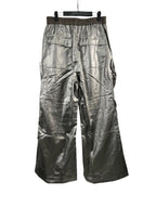 Rick Owens Gunmetal Cargobelas Denim Cargo Pants