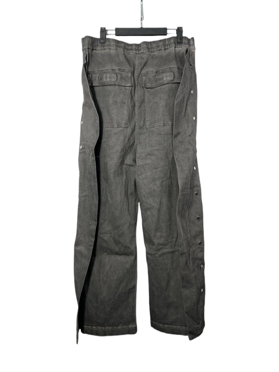 Rick Owens DRKSHDW Pusher Wide-Leg Poplin Trousers