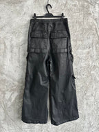 Rick Owens Waxed Double Cargo Jumbo Belas Pants
