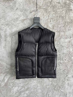 Rick Owens Zip-Up Puffer Vest