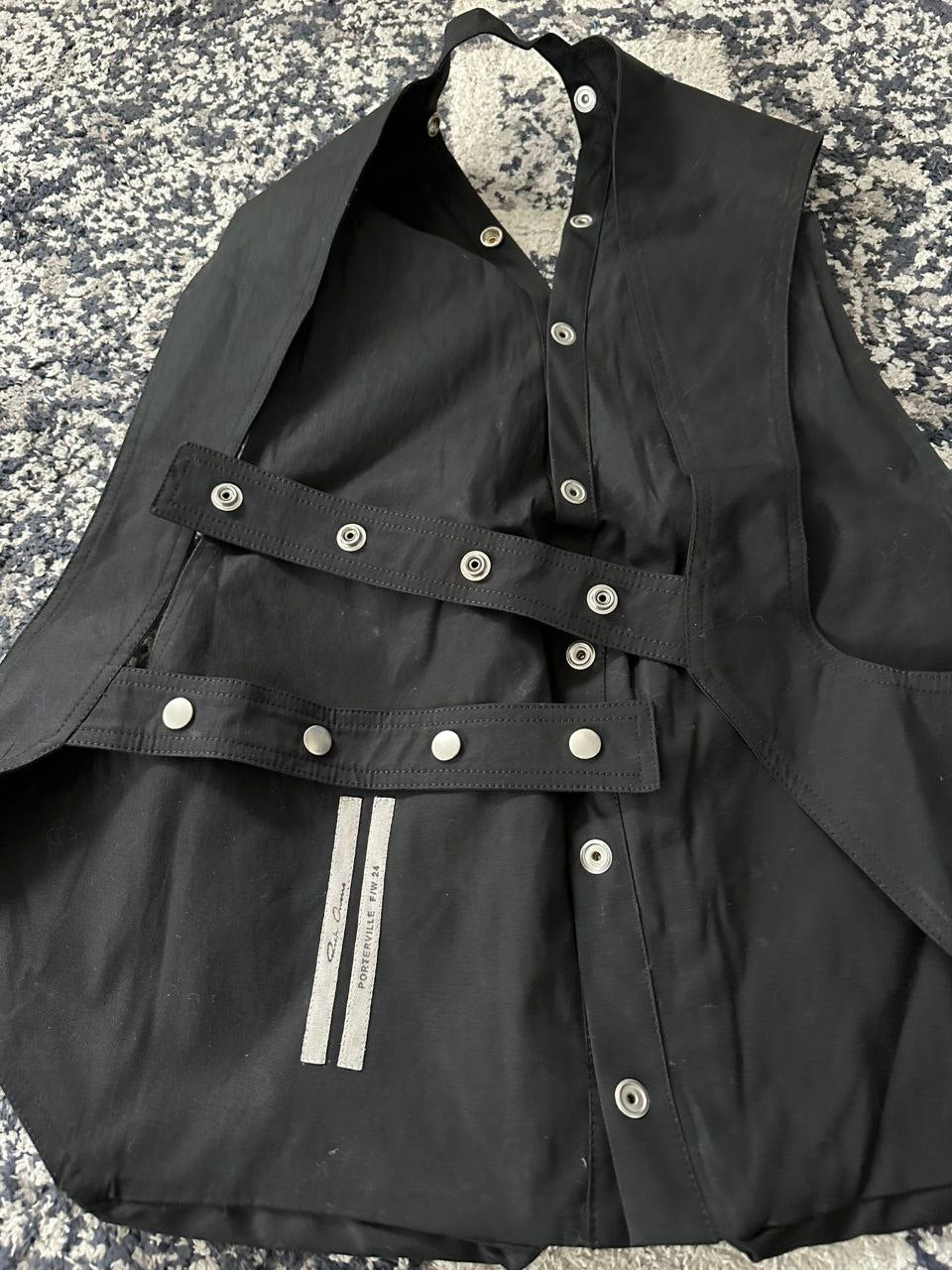 Rick Owens Porterville Cargo Vest