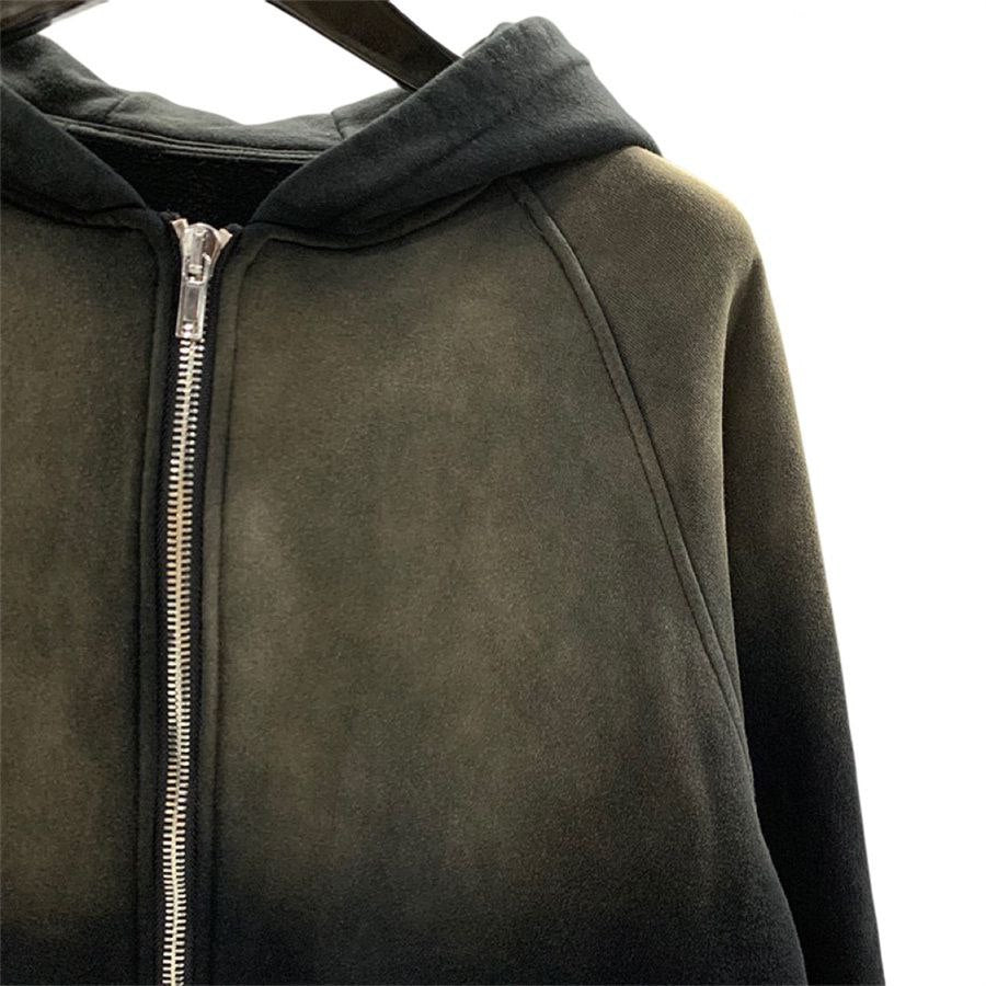 Rick Owens Zip-Up Hoodie