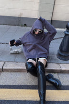 Rick Owens Zip-Up Hoodie