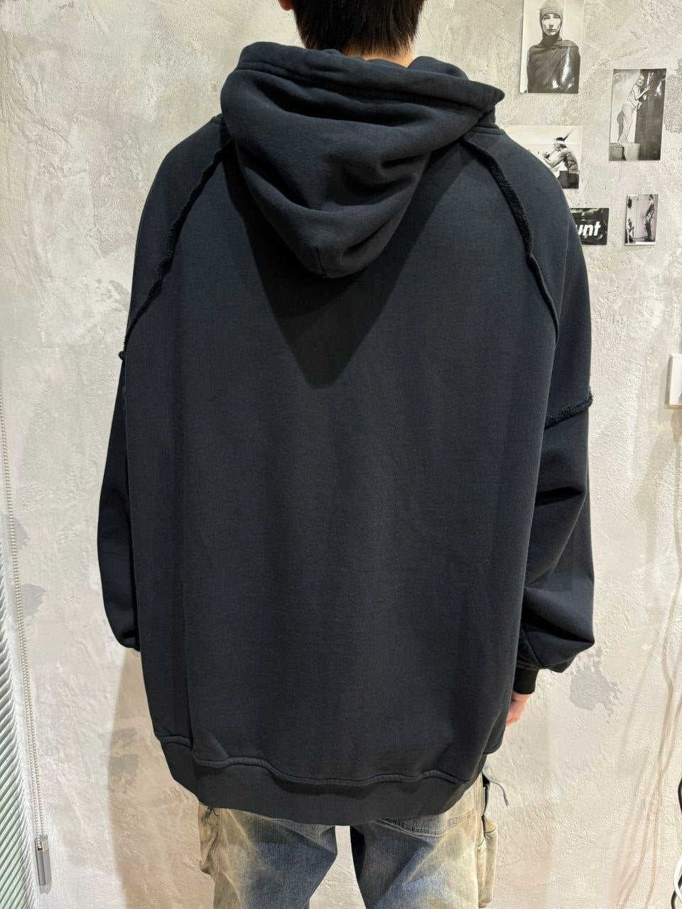 Rick Owens Zip-Up Hoodie