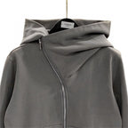 Rick Owens Zip-Up Hoodie