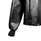 Rick Owens AW22 Gimp Leather Hooded Jacket