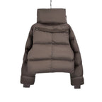 Rick Owens Funnel-Neck Padded Down Jacket