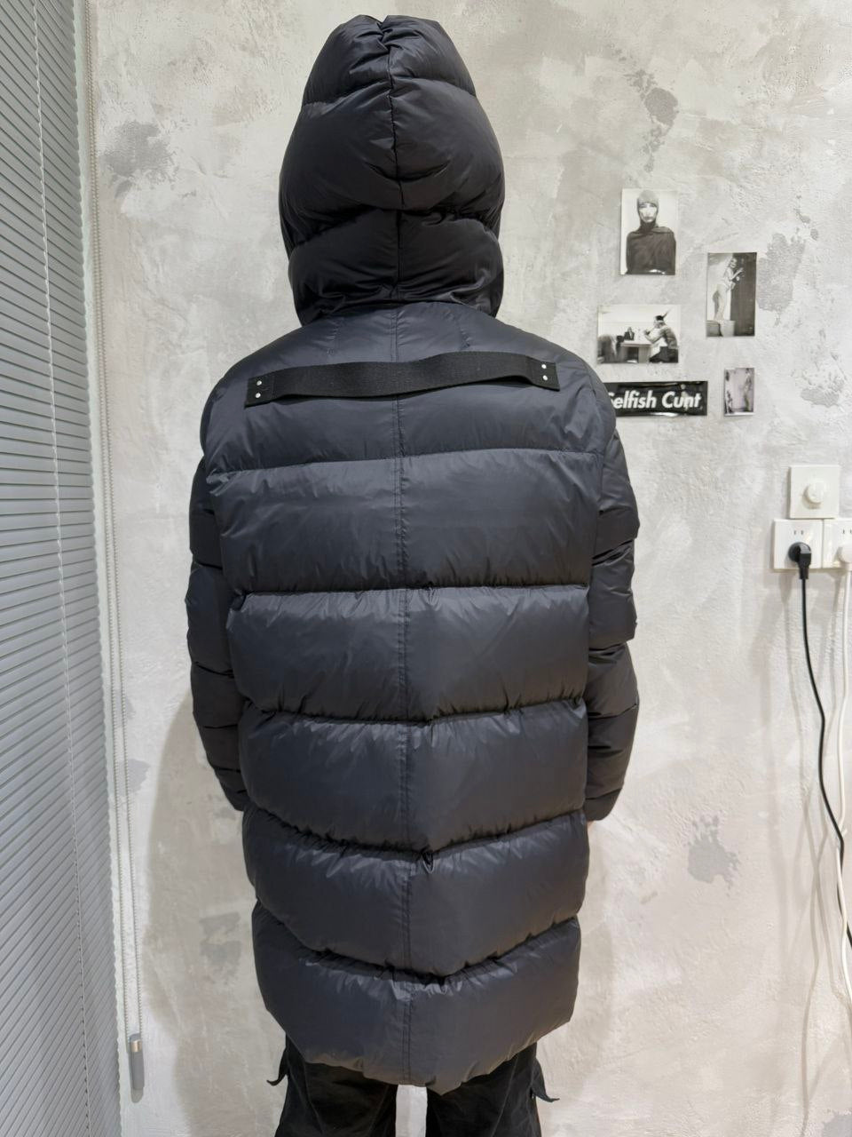 Rick Owens Puffer Midi Coat