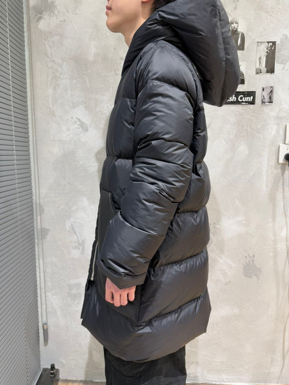 Rick Owens Puffer Midi Coat