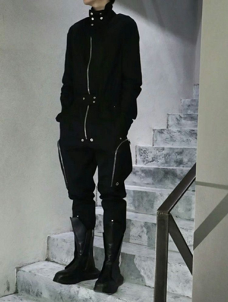Rick Owens FW22 Strobe Bauhaus Jumpsuit