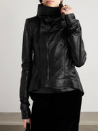 Rick Owens Naska Leather Biker Jacket