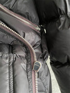 Rick Owens Black Down Jumbo IES Coat