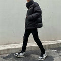 Rick Owens Black Down Jumbo IES Coat