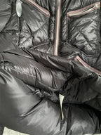 Rick Owens Black Down Jumbo IES Coat