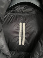 Rick Owens Black Down Jumbo IES Coat