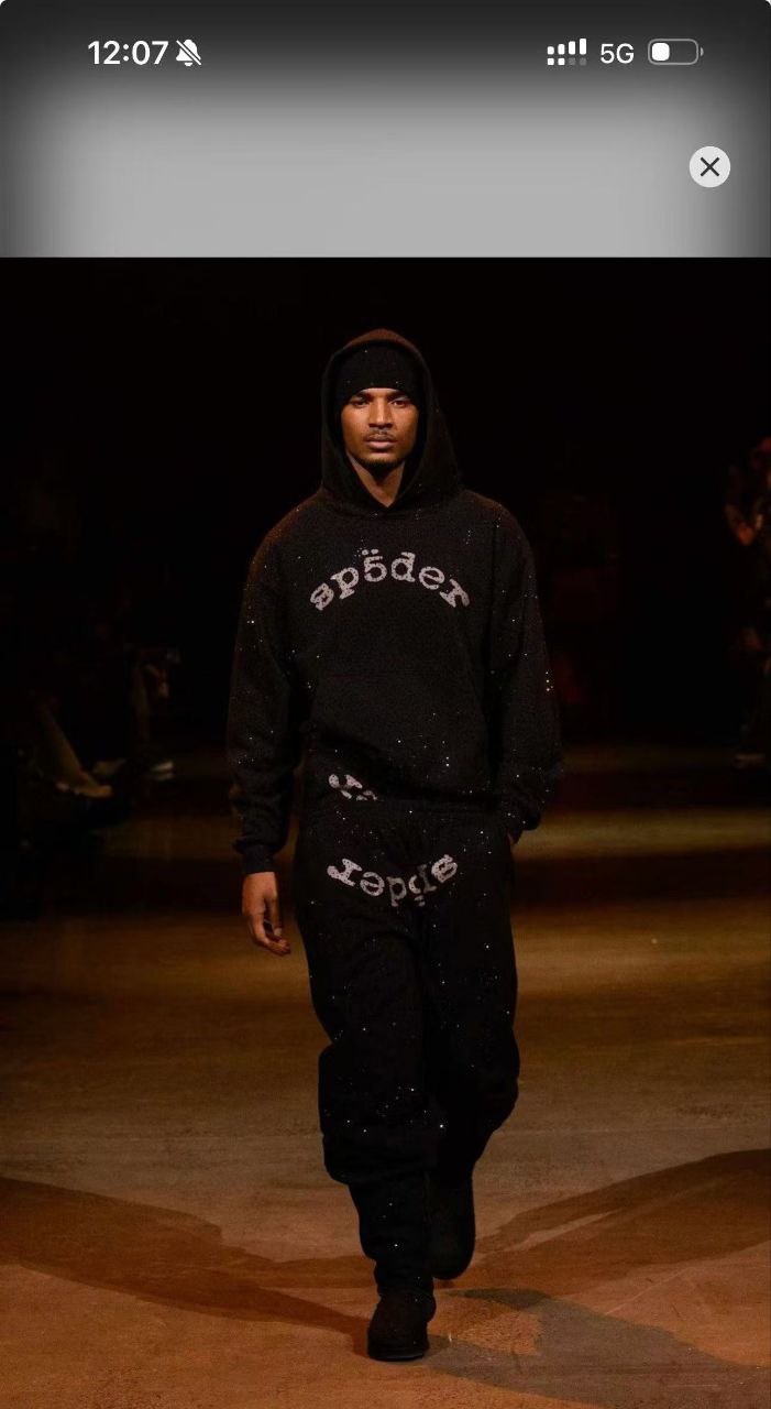 Sp5der Crystal Webs Hoodie