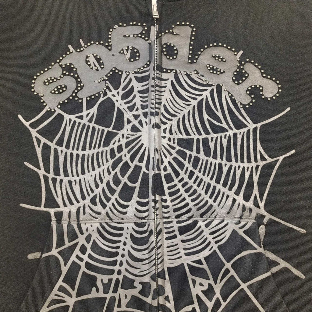 Sp5der Zip-Up Hoodie