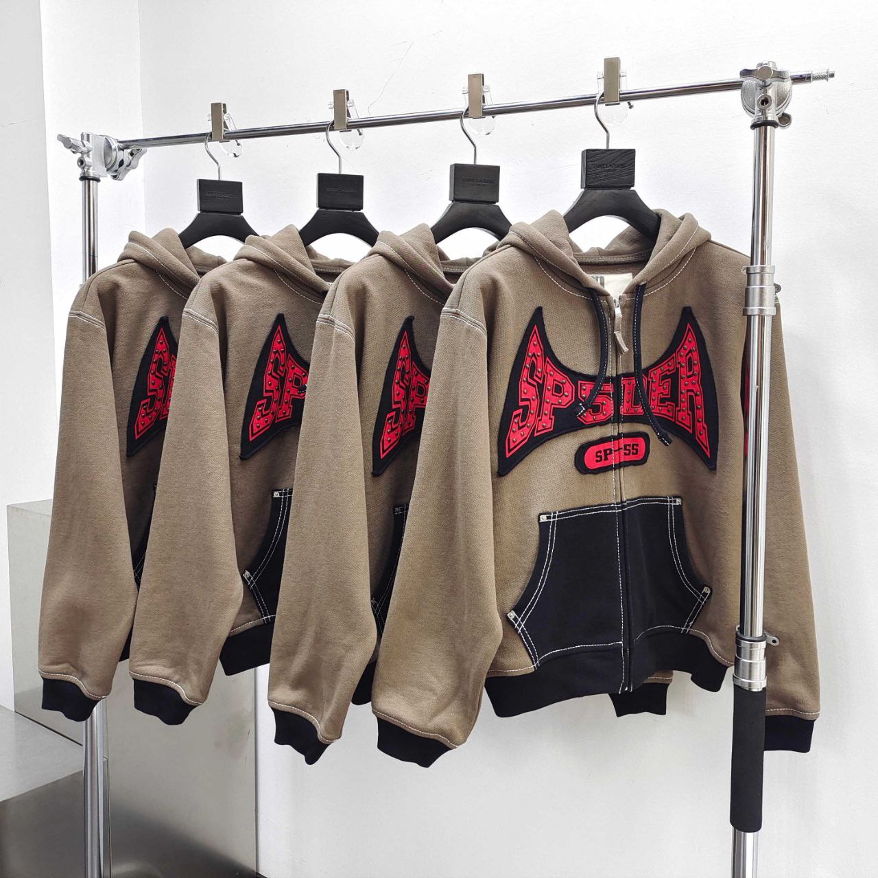 Sp5der T&F Zip-Up Hoodie