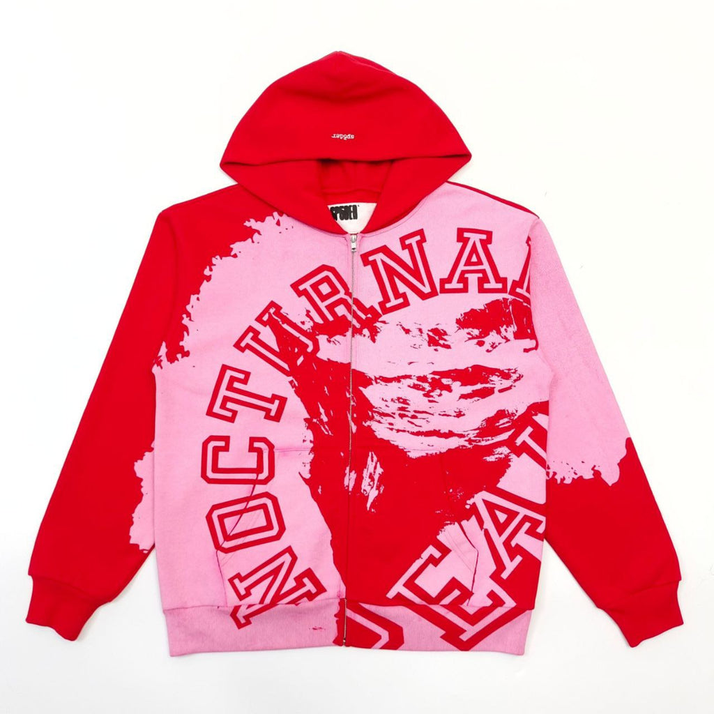 Sp5der Nocturnal Zip-Up Hoodie