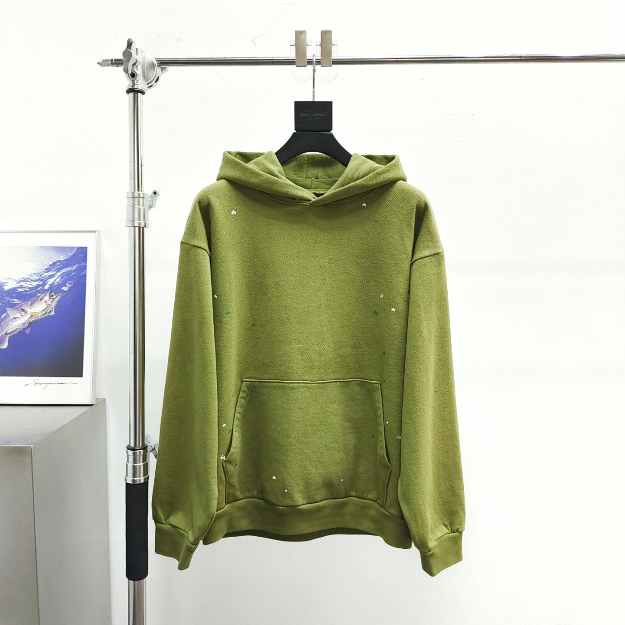 Sp5der Nocturnal Zip-Up Hoodie