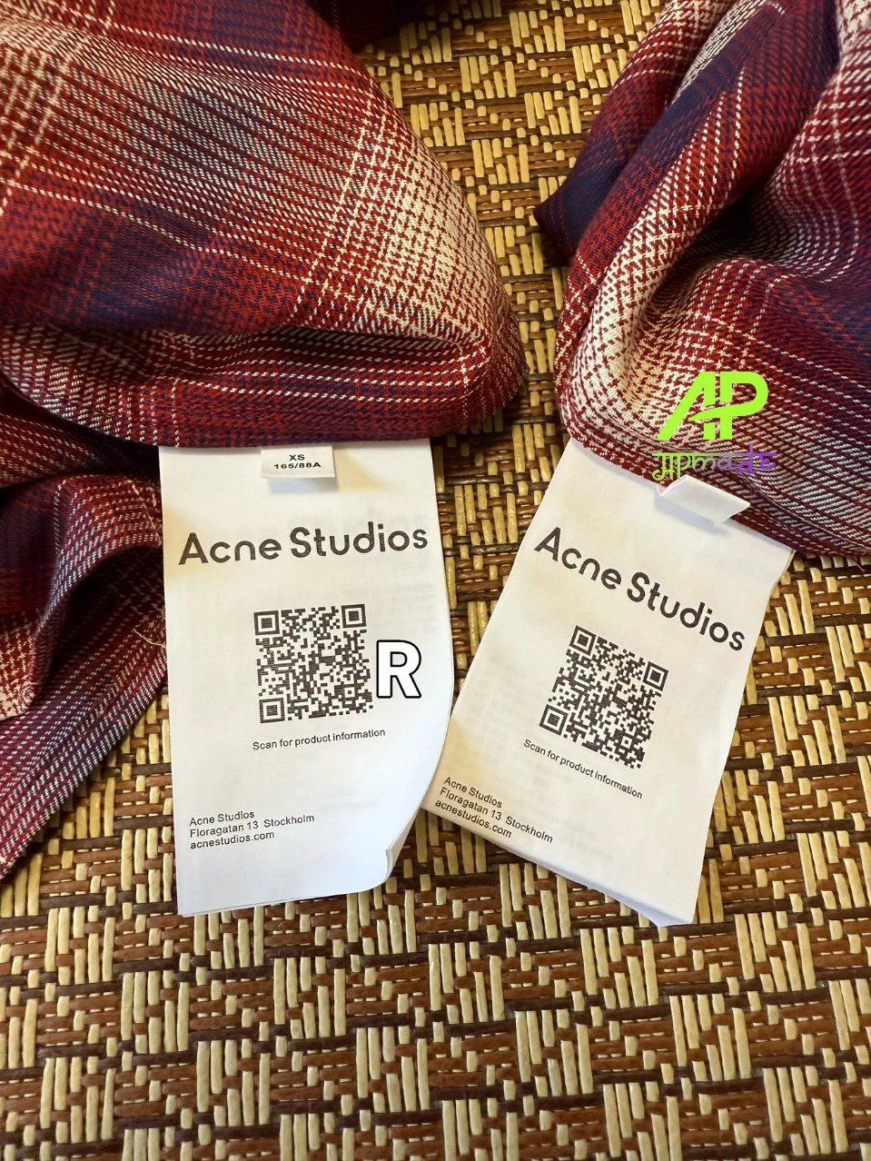 Acne Studios Half Sleeve Shirt