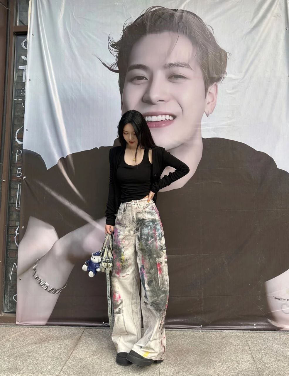 Acne Studios Splatter Jeans