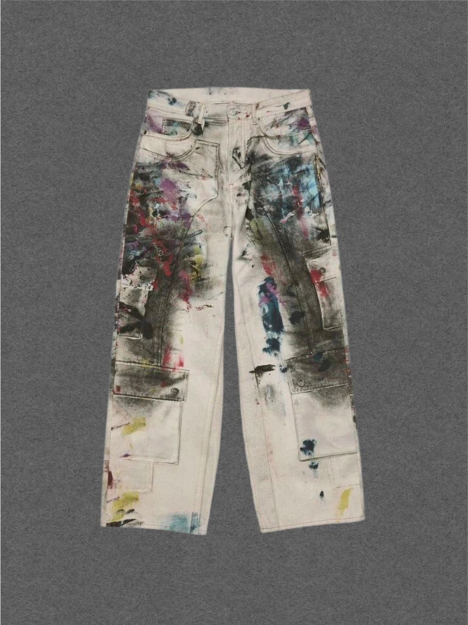 Acne Studios Splatter Jeans