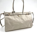 Prada Bonnie’s Handbag (Burgundy / Cream)